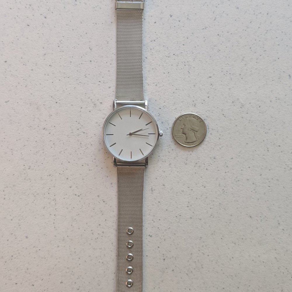 Orologio SILVER Women's Designer Stainless Watch - Picture 8 of 10